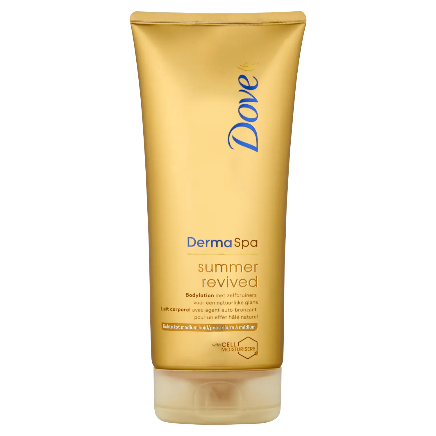 Dove Derma Spa Summer Лосьон-автозагар для тела для светлой и средней кожи, 200 мл