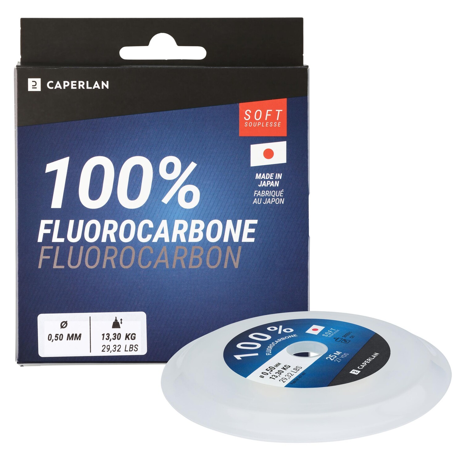 Леска Fluorocarbon SOFT 100% 25 м CAPERLAN
Леска Fluorocarbon SOFT 100% 25 м CAPERLAN