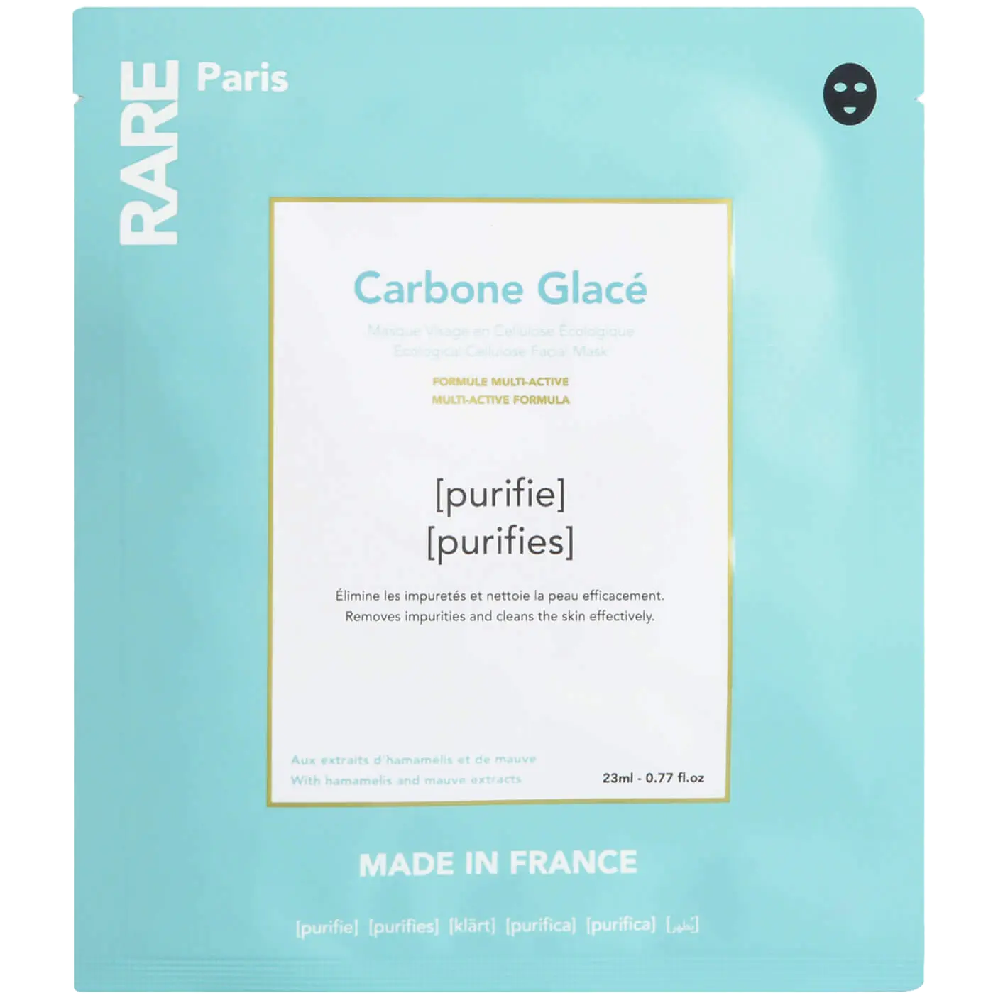 Rare Paris очищающая маска для лица, 23 мл
Rare Paris очищающая маска для лица, 23 мл