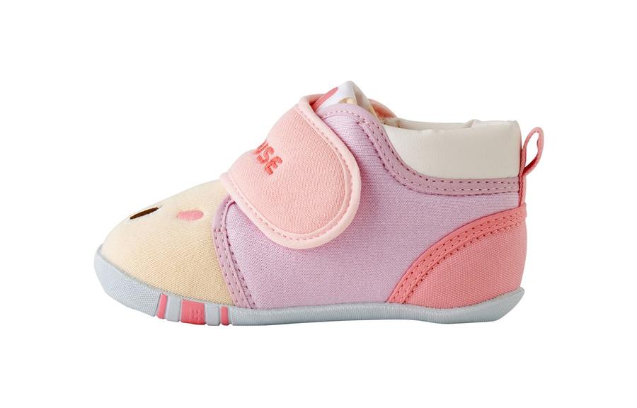 Кроссовки с цветными вставками и застежкой-липучкой MIKI HOUSE, розовый
Кроссовки с цветными вставками и застежкой-липучкой MIKI HOUSE, розовый