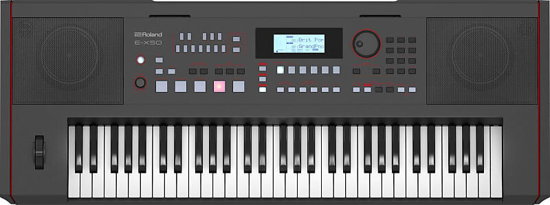 Roland E-X50 61-клавишный аранжировщик - черный
Roland E-X50 61-клавишный аранжировщик - черный