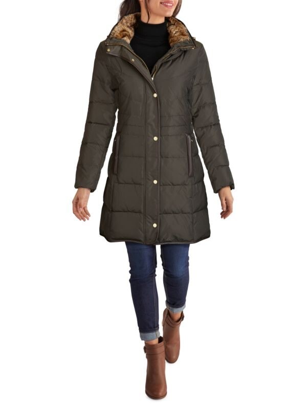 Пуховик с отделкой из искусственного меха Cole Haan Forest, Серый, Пуховик с отделкой из искусственного меха Cole Haan Forest
Пуховик с отделкой из искусственного меха Cole Haan Forest, Серый, Пуховик с отделкой из искусственного меха Cole Haan Forest