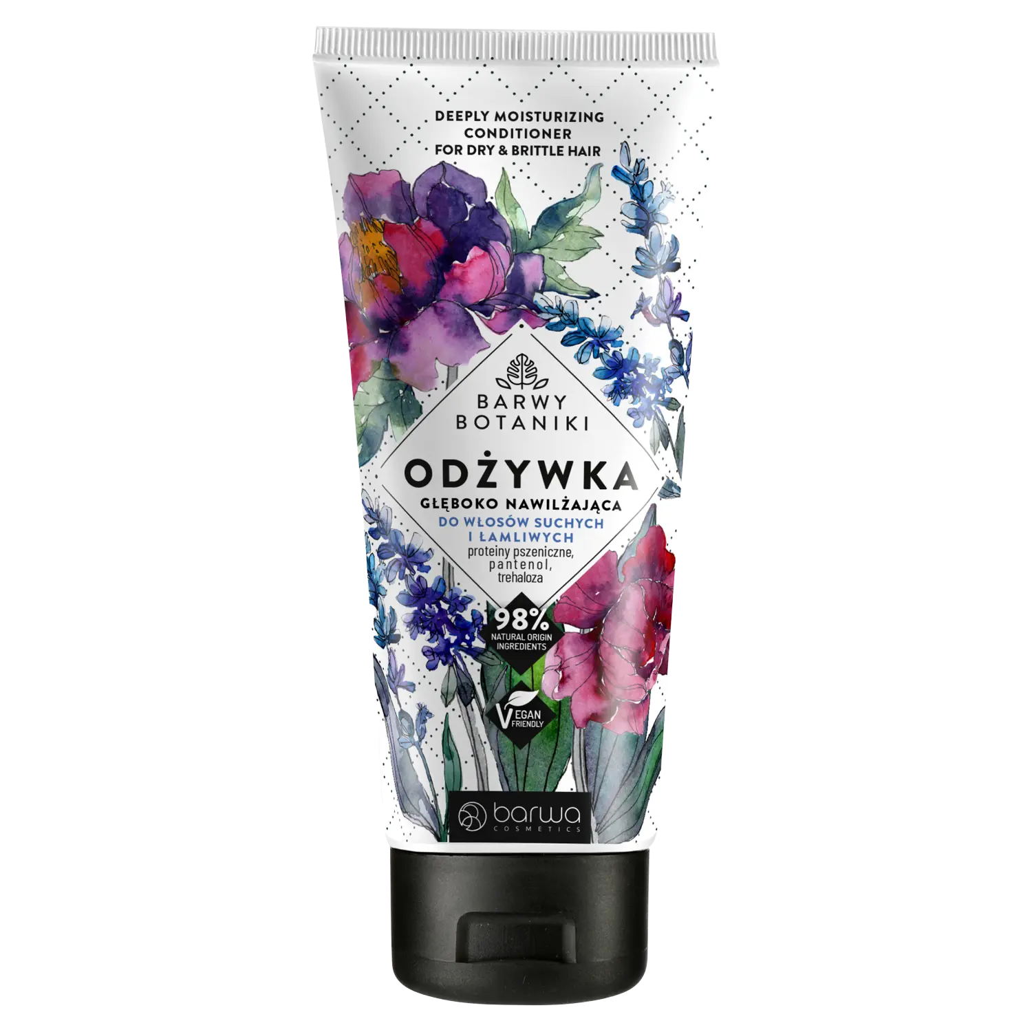 Barwa Barwy Botaniki глубоко увлажняющий кондиционер для сухих и ломких волос, 180 мл
Barwa Barwy Botaniki глубоко увлажняющий кондиционер для сухих и ломких волос, 180 мл