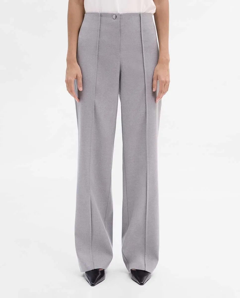 Женские прямые брюки с передней складкой Simorra, серый
Женские прямые брюки с передней складкой Simorra, серый