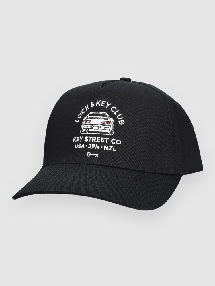 Бейсболка Key Street Car Club Hat Cap, black
Бейсболка Key Street Car Club Hat Cap, black