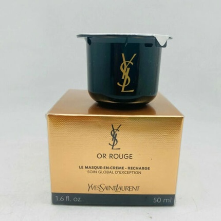 YSL OR ROUGE LE MASKE-IN-CREME Сменный блок 1,6 жидких унций 50 мл, новый в коробке Yves Saint Laurent
YSL OR ROUGE LE MASKE-IN-CREME Сменный блок 1,6 жидких унций 50 мл, новый в коробке Yves Saint Laurent