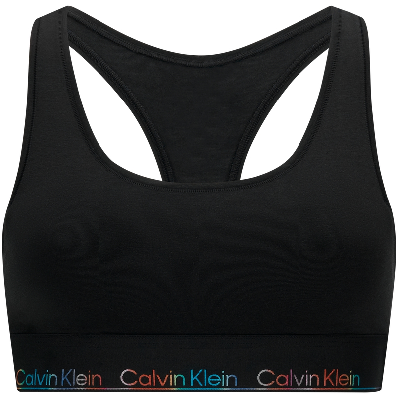Бюстгальтер Racerback с логотипом Calvin Klein, черный
Бюстгальтер Racerback с логотипом Calvin Klein, черный