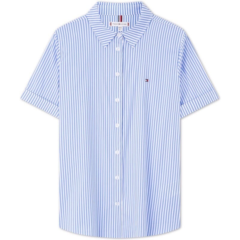 Женская рубашка Tommy Hilfiger, цвет Blue & White Stripes 03K
Женская рубашка Tommy Hilfiger, цвет Blue & White Stripes 03K
