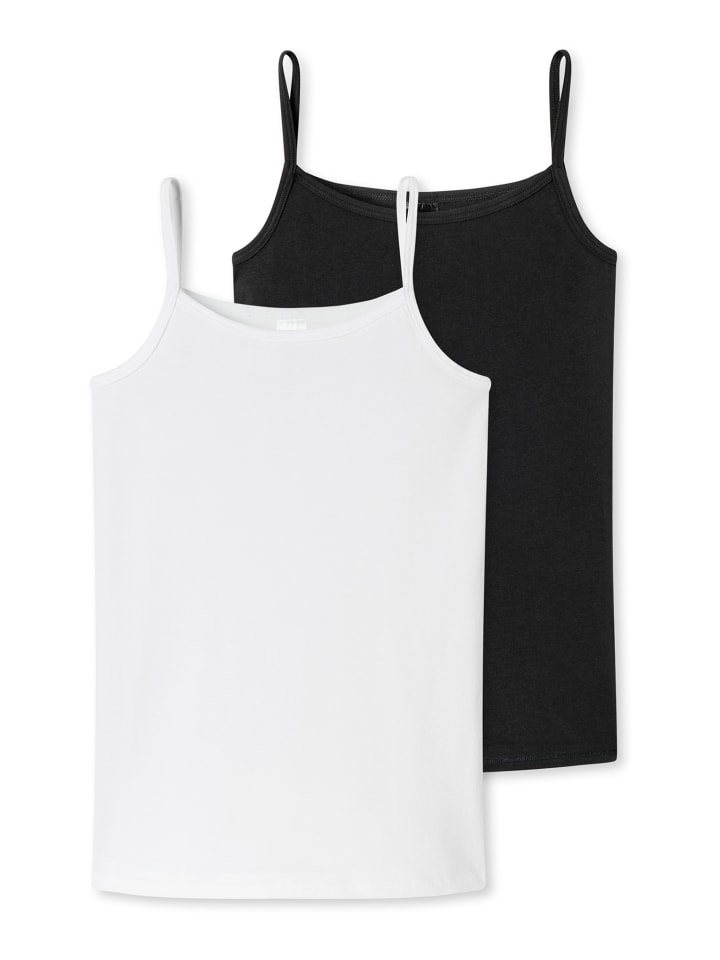 Майка Schiesser, черный/белый
Майка Schiesser, черный/белый