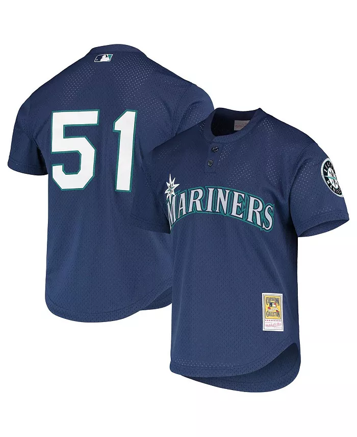 Мужская бейсбольная майка для тренировок Ichiro Suzuki Royal Seattle Mariners из коллекции Cooperstown с сетчатыми вставками Mitchell & Ness
Мужская бейсбольная майка для тренировок Ichiro Suzuki Royal Seattle Mariners из коллекции Cooperstown с сетчатыми вставками Mitchell & Ness