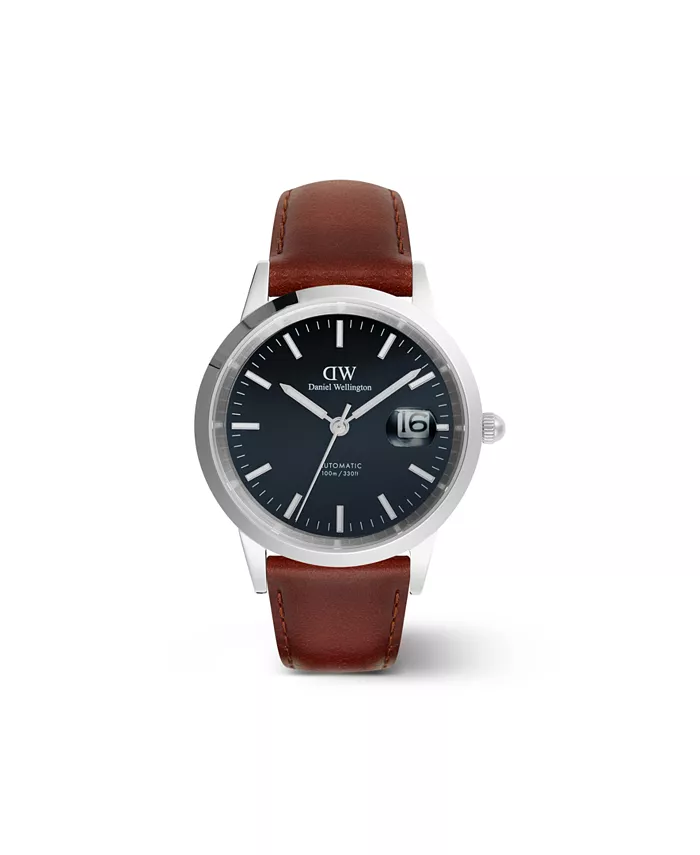 Мужские автоматические часы из коричневой кожи, 40 мм Daniel Wellington
Мужские автоматические часы из коричневой кожи, 40 мм Daniel Wellington