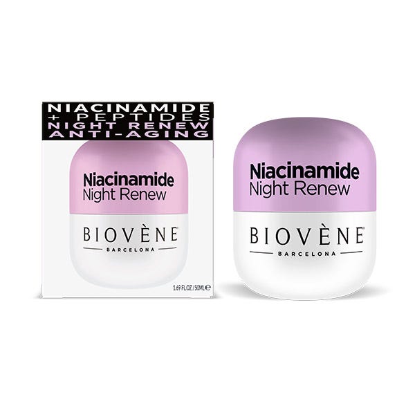 Обновляющий ночной крем BIOVENE Niacinamide Night Renew, 50 мл
Обновляющий ночной крем BIOVENE Niacinamide Night Renew, 50 мл