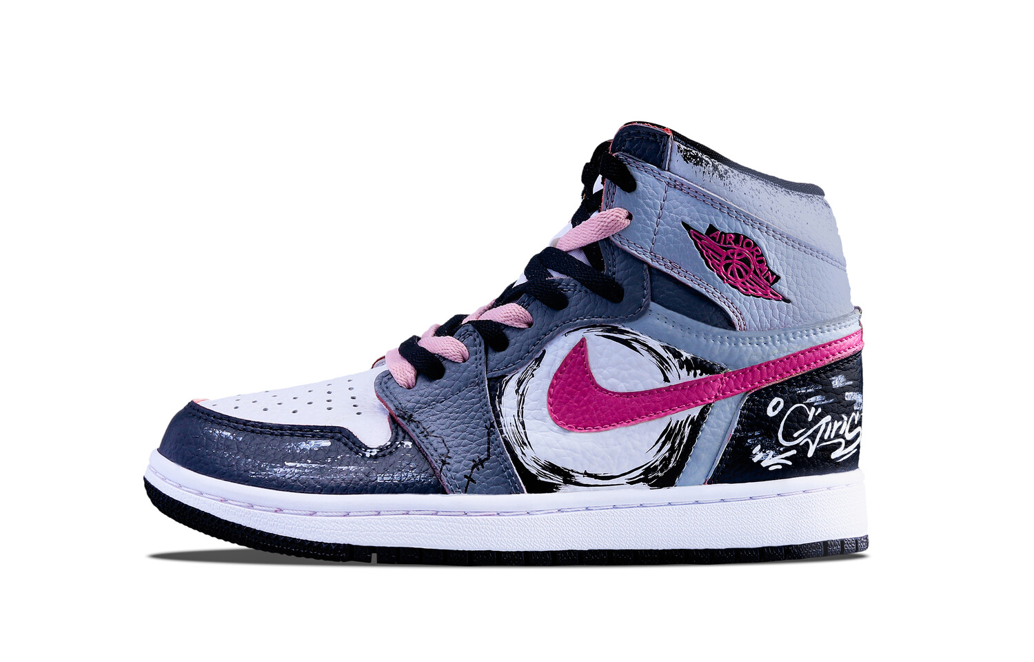 Баскетбольные кроссовки Air 1 Vintage Unisex High-Top Серый/Белый/Розовый Jordan
Баскетбольные кроссовки Air 1 Vintage Unisex High-Top Серый/Белый/Розовый Jordan