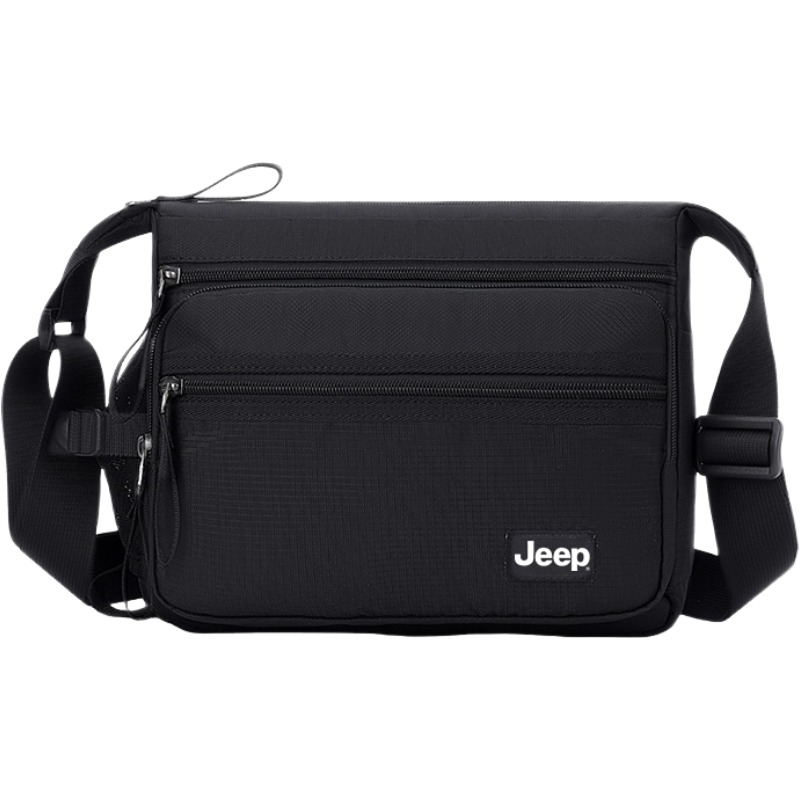 Jeep Сумка Oxford With Leather Film для мужчин, черная
Jeep Сумка Oxford With Leather Film для мужчин, черная