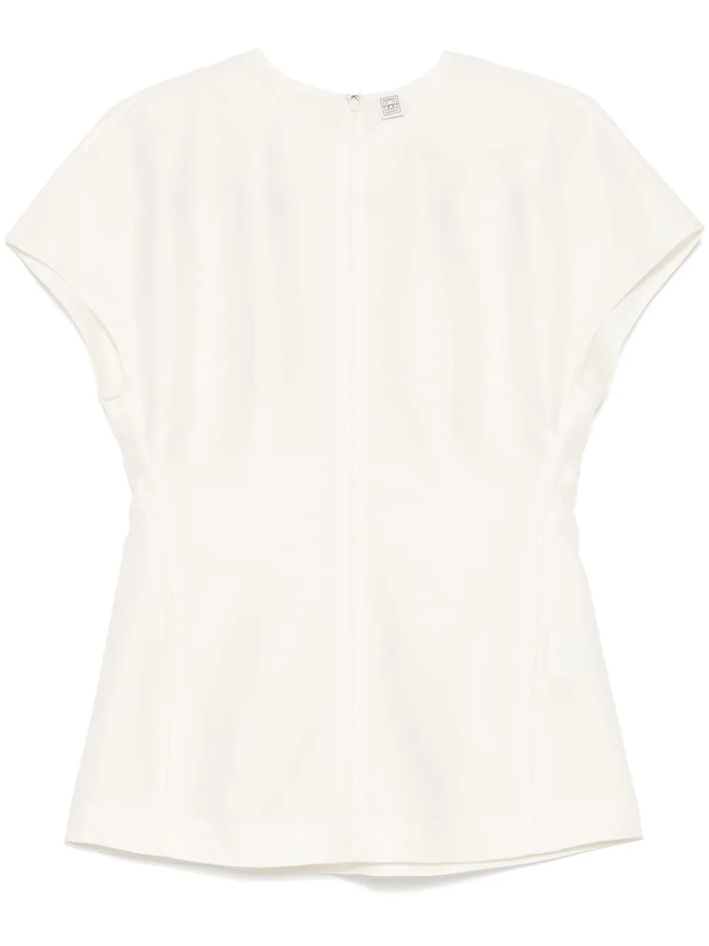 Топ с рукавами кап TOTEME, нейтральный
Топ с рукавами кап TOTEME, нейтральный