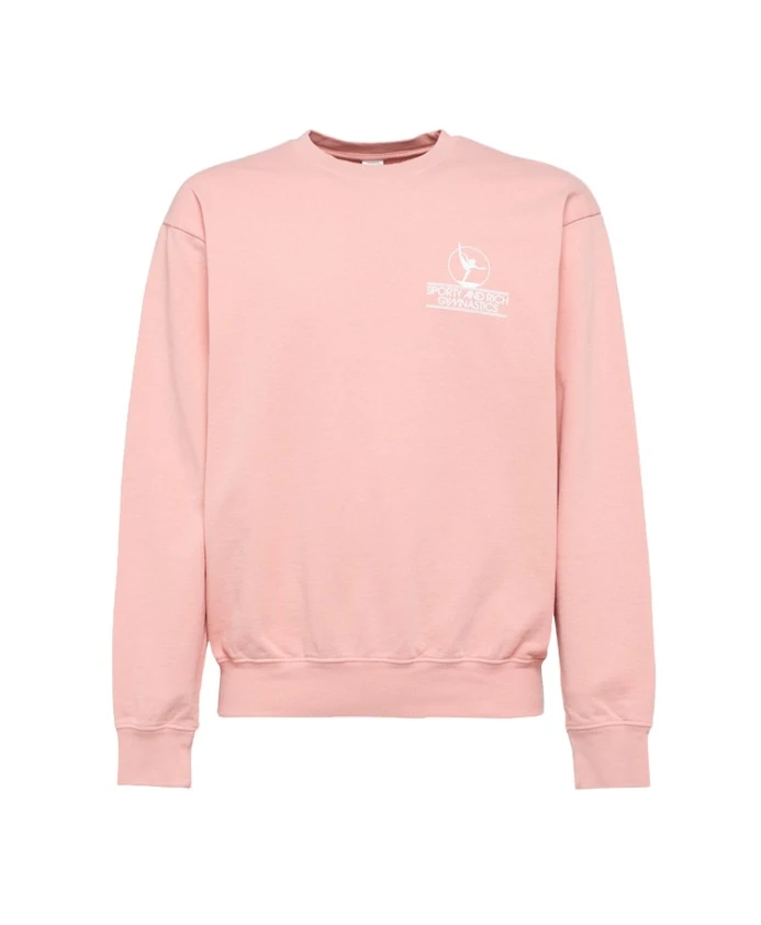 Хлопковая толстовка с круглым вырезом Sporty & Rich, розовый
Хлопковая толстовка с круглым вырезом Sporty & Rich, розовый