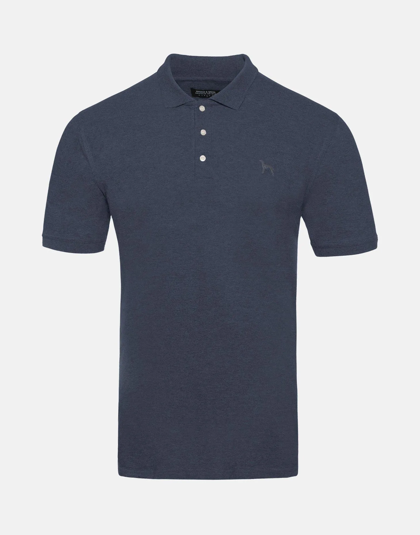 Рубашка поло с короткими рукавами из переработанного хлопка Masson & Green, темно-синий
Рубашка поло с короткими рукавами из переработанного хлопка Masson & Green, темно-синий