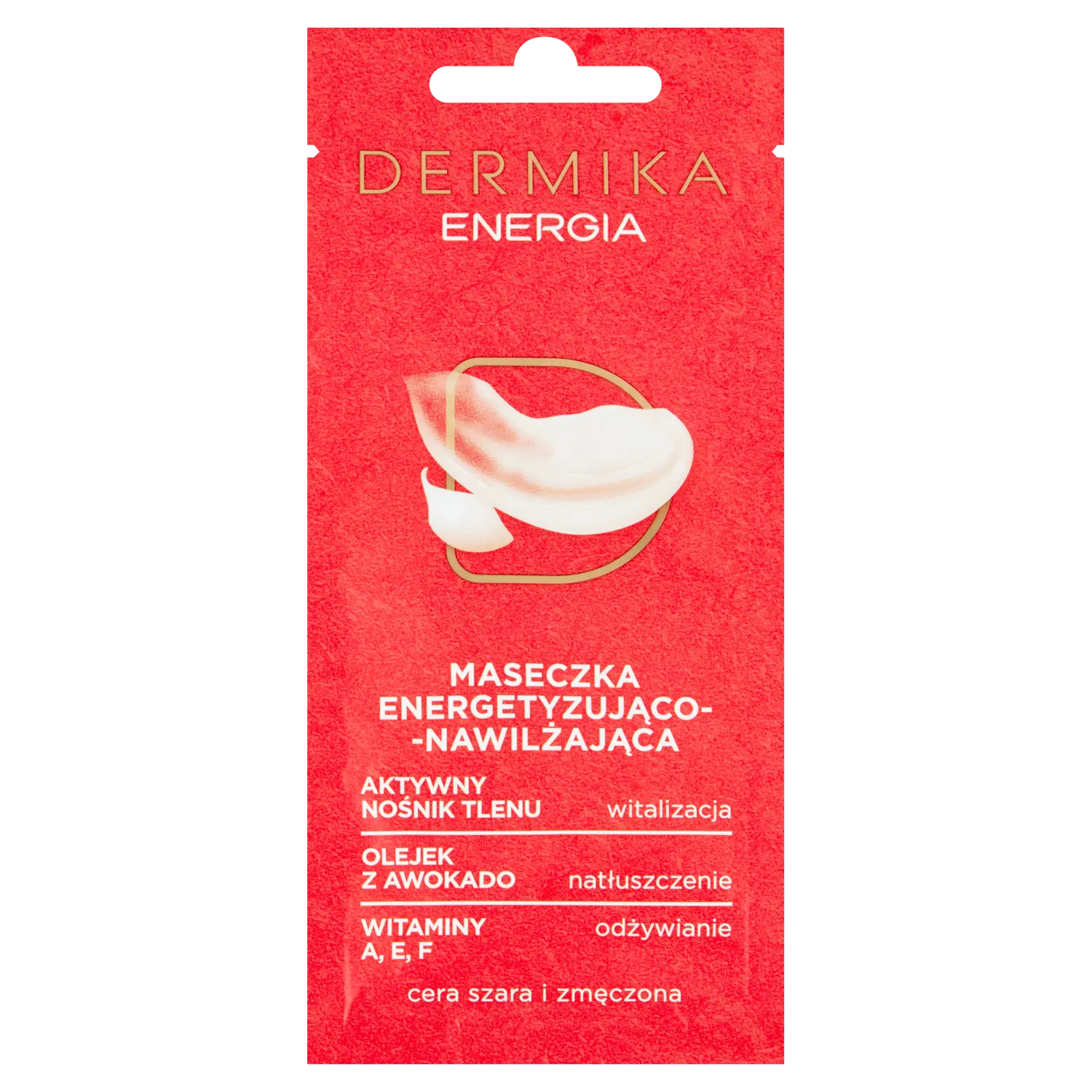 Dermika Energia тонизирующая и увлажняющая маска для лица, 10 мл
Dermika Energia тонизирующая и увлажняющая маска для лица, 10 мл