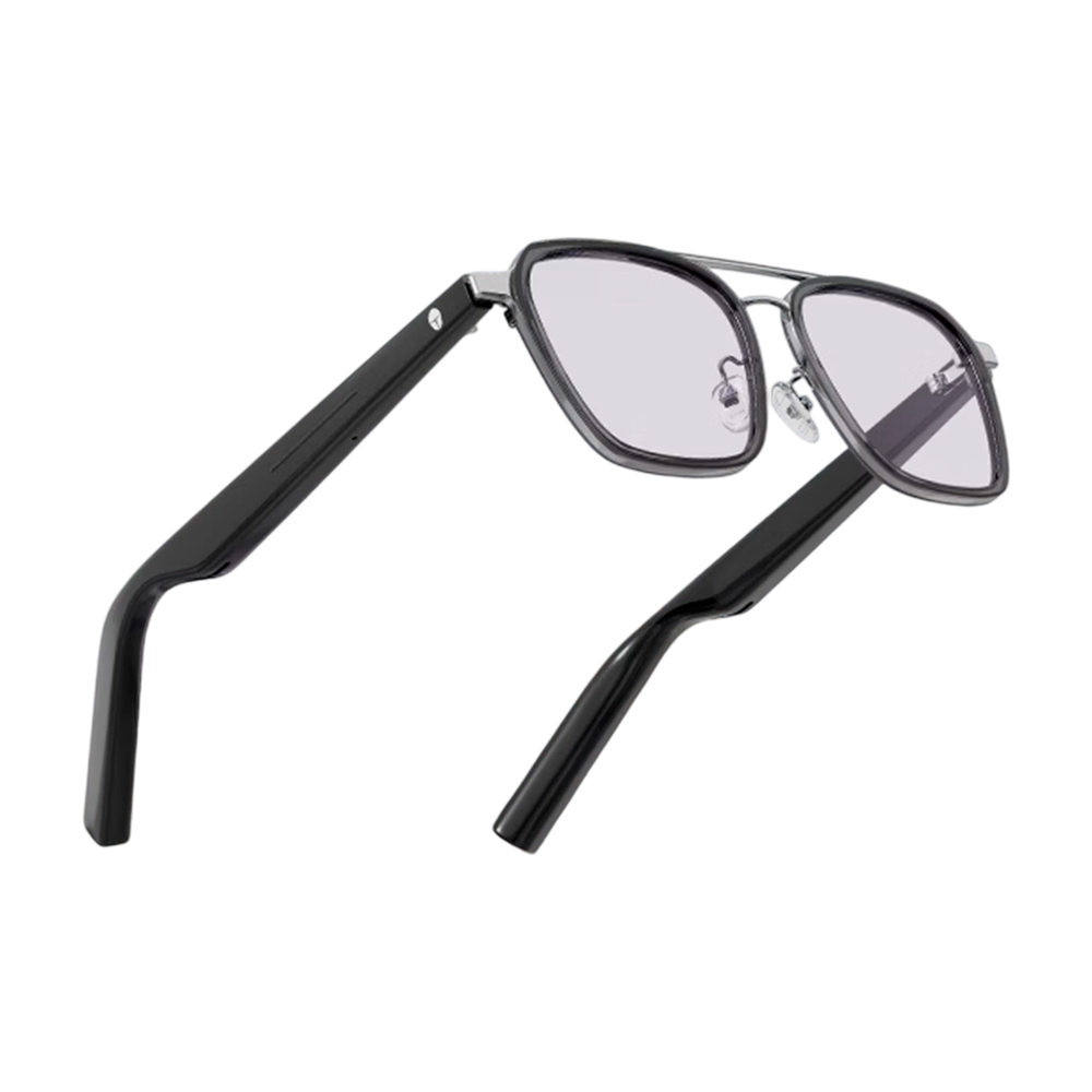Умные очки ThundeRobot Aura Audio Glasses, Transparent gray pilot model, черный/серый
Умные очки ThundeRobot Aura Audio Glasses, Transparent gray pilot model, черный/серый