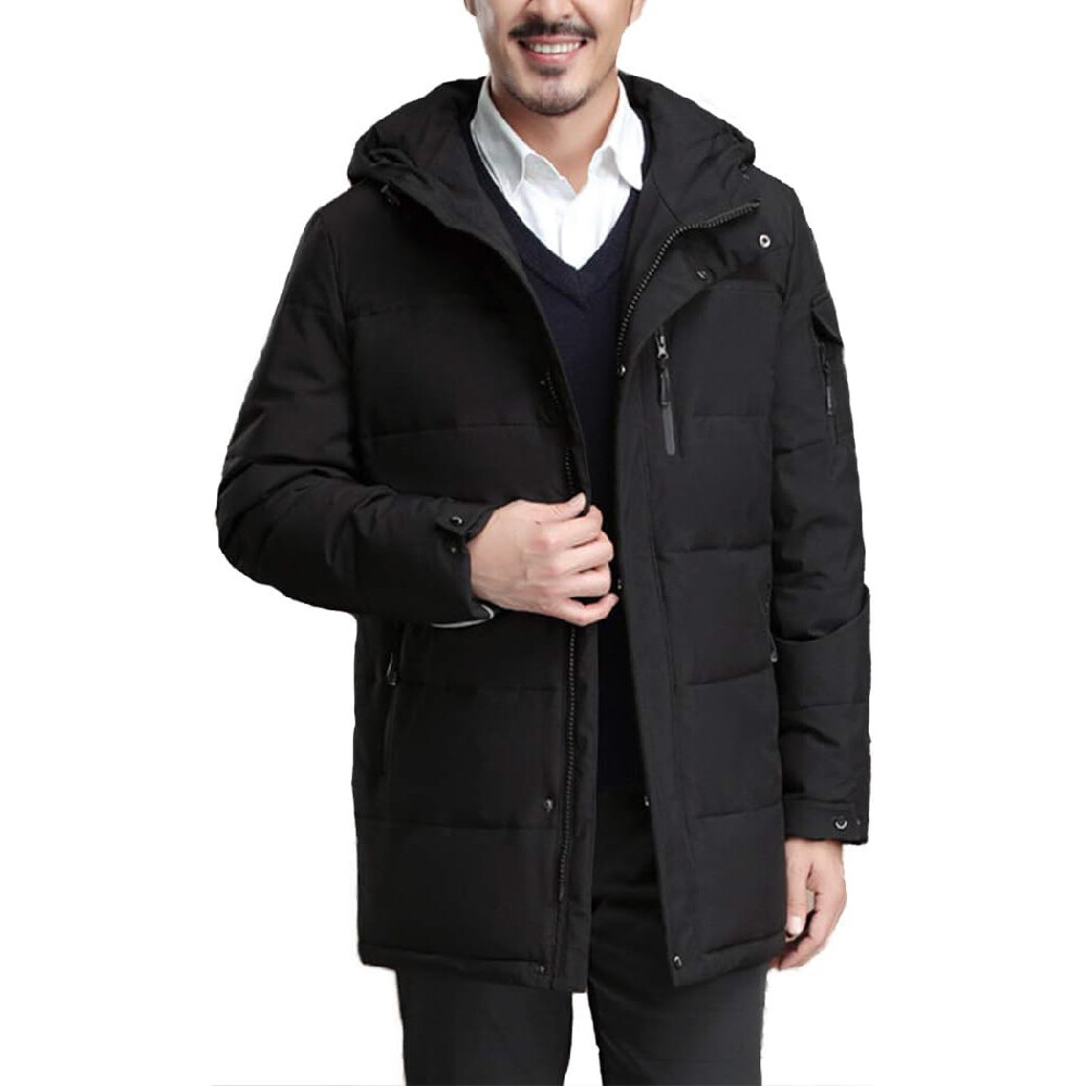 Куртка Raylans Men's Winter Quilted Warm Down Jacket Thick Hooded Mid-Long Puffer, черный
Куртка Raylans Men's Winter Quilted Warm Down Jacket Thick Hooded Mid-Long Puffer, черный