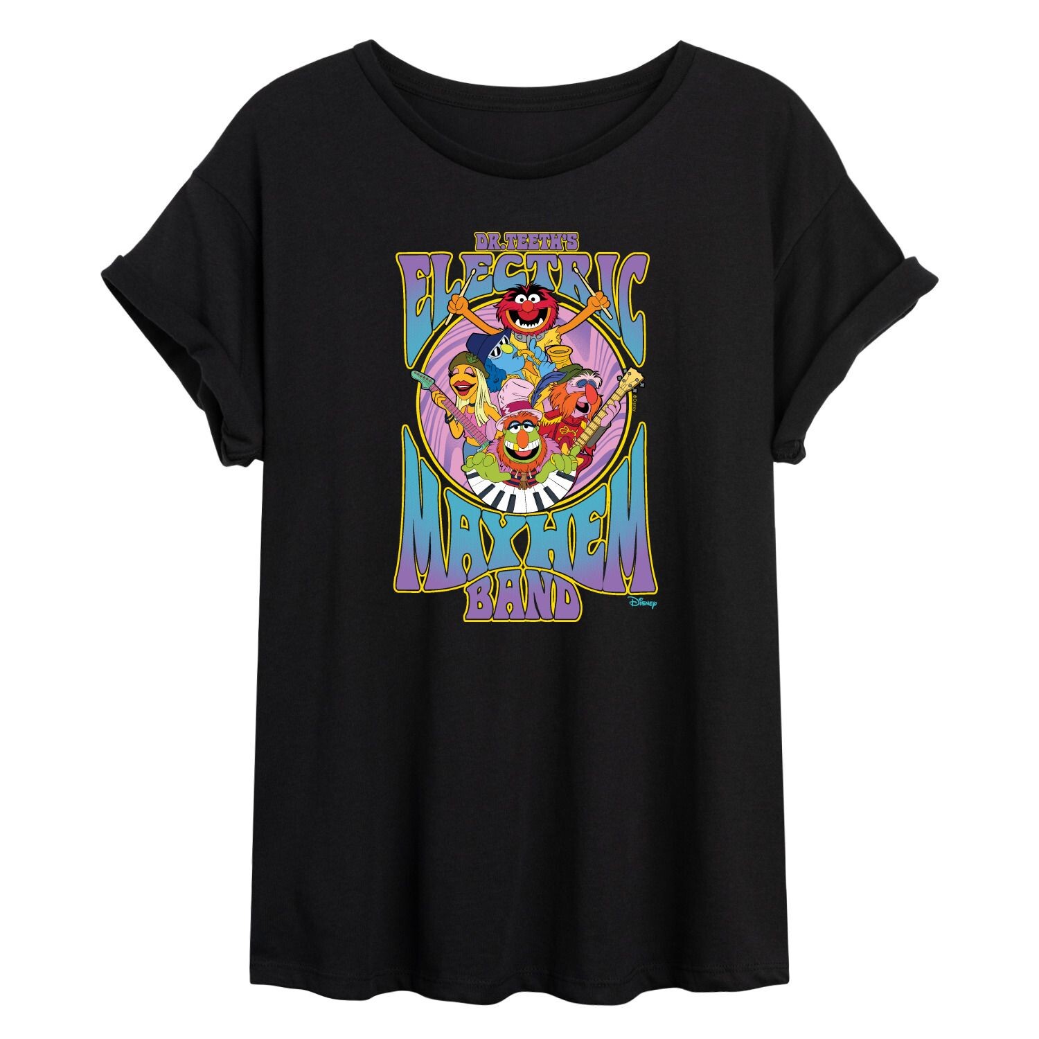 Струящаяся футболка Disney's The Muppets Juniors Mayhem Band Licensed Character, черный
Струящаяся футболка Disney's The Muppets Juniors Mayhem Band Licensed Character, черный