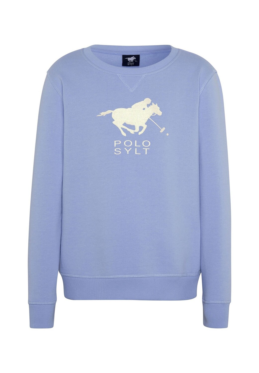 Свитер с блестящим принтом этикеток POLO SYLT, цвет Brunnera Blue
Свитер с блестящим принтом этикеток POLO SYLT, цвет Brunnera Blue