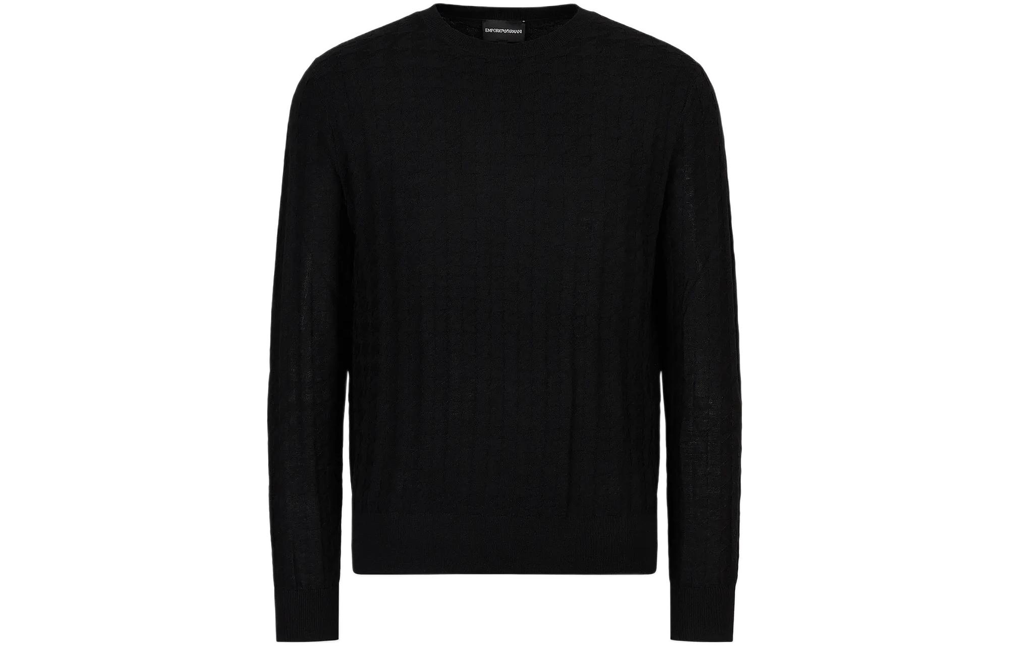 EMPORIO ARMANI Свитер мужской черный
EMPORIO ARMANI Свитер мужской черный