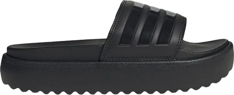 Шлепанцы Adidas Wmns Adilette Platform Slide, черный 
Шлепанцы Adidas Wmns Adilette Platform Slide, черный
