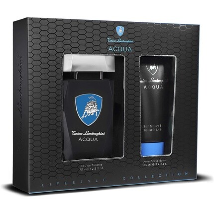 Подарочный набор для мужчин Tonino Lamborghini ACQUA Edt Spray 75 мл и бальзам после бритья 100 мл - Коллекция Lifestyle
Подарочный набор для мужчин Tonino Lamborghini ACQUA Edt Spray 75 мл и бальзам после бритья 100 мл - Коллекция Lifestyle