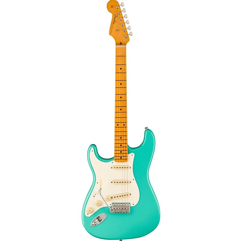 Fender American Vintage II 1957 Stratocaster Left-Hand, кленовый гриф, электрическая гитара из морской пены зеленого цвета 0110242849
Fender American Vintage II 1957 Stratocaster Left-Hand, кленовый гриф, электрическая гитара из морской пены зеленого цвета 0110242849