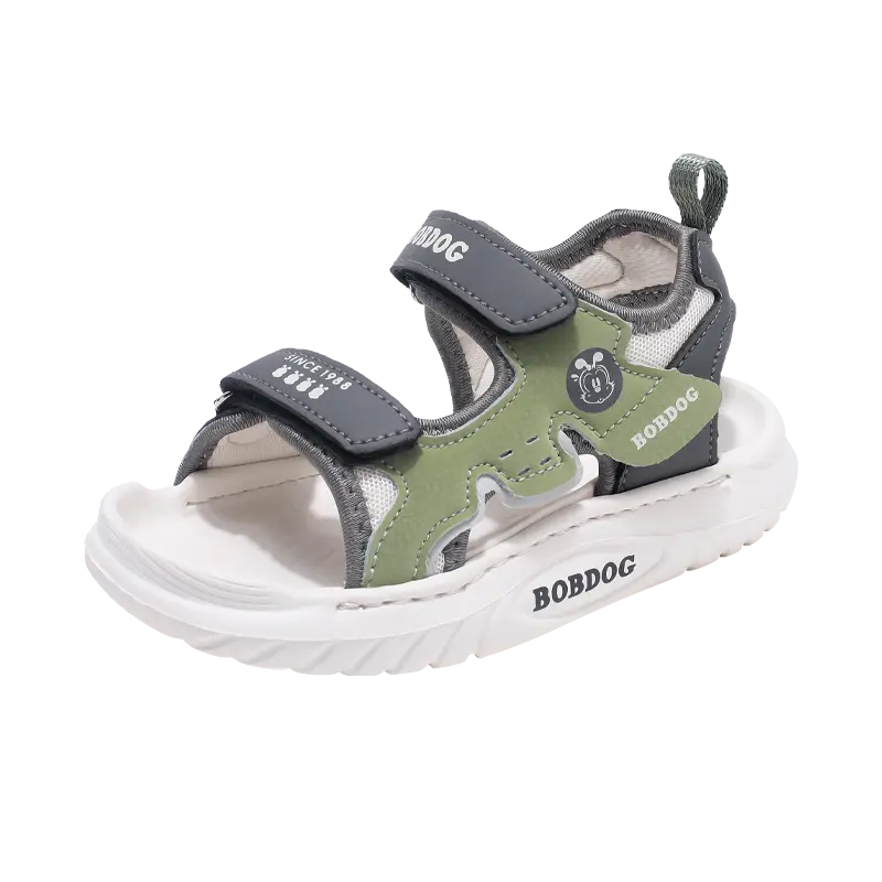 Детские сандалии с низким верхом, нескользящие, износостойкие, дышащие BOBDOG, зеленый
Детские сандалии с низким верхом, нескользящие, износостойкие, дышащие BOBDOG, зеленый