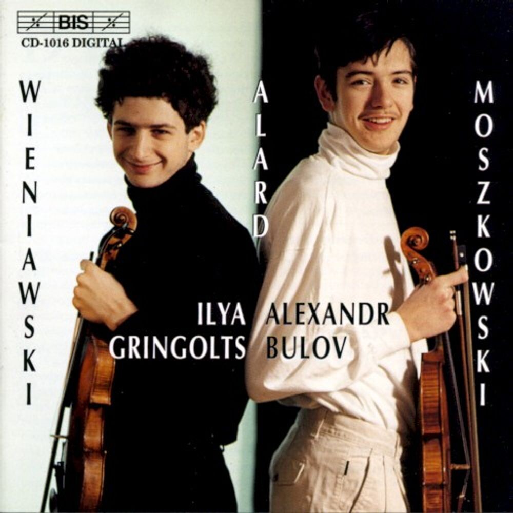 Диск CD Wieniawski / Alard / Moszkowski - Henryk Wieniawski, Jean-Delphin Alard, Moritz Moszkowski, Ilya Gringolts, Alexandr Bulov
Диск CD Wieniawski / Alard / Moszkowski - Henryk Wieniawski, Jean-Delphin Alard, Moritz Moszkowski, Ilya Gringolts, Alexandr Bulov