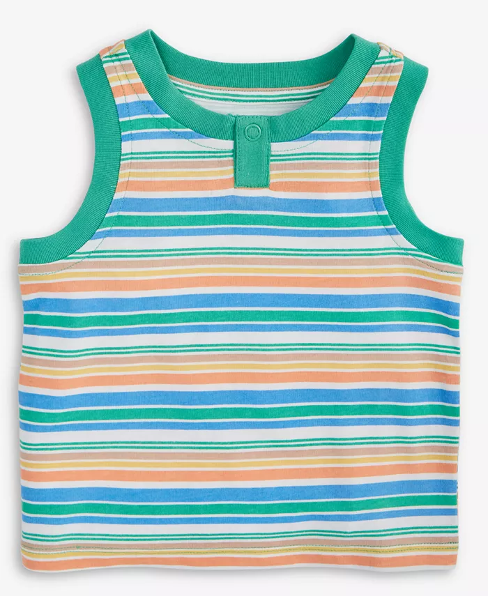 Полосатая майка-топ Henley для мальчиков First Impressions, белый
Полосатая майка-топ Henley для мальчиков First Impressions, белый