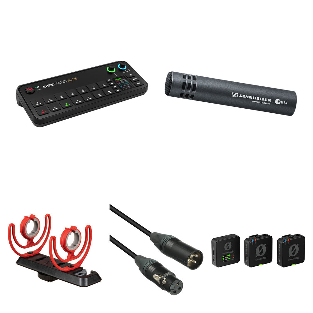 Комплект для распаковки и приготовления пищи RODE RODECaster Video All-in-One Production Console
Комплект для распаковки и приготовления пищи RODE RODECaster Video All-in-One Production Console