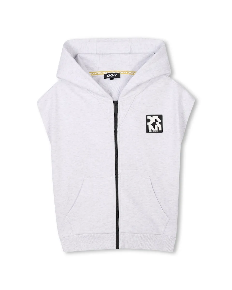 Хлопковая вязаная толстовка Dkny, светло-серый
Хлопковая вязаная толстовка Dkny, светло-серый