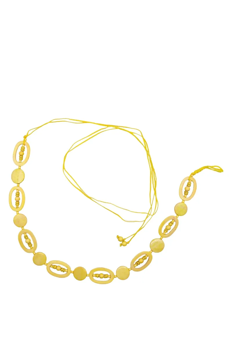 COLLEZIONE ALESSANDRO Поясной ремень "Дровочист", деревянный ремень для связывания, желтый
COLLEZIONE ALESSANDRO Поясной ремень "Дровочист", деревянный ремень для связывания, желтый