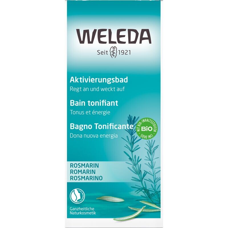 Активирующая ванна с розмарином Weleda, 200 ml
Активирующая ванна с розмарином Weleda, 200 ml