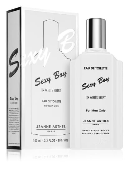 Туалетная вода, 100 мл Jeanne Arthes, Sexy Boy White Shirt
Туалетная вода, 100 мл Jeanne Arthes, Sexy Boy White Shirt