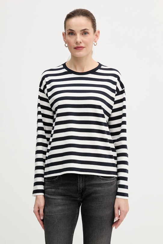 Хлопковый лонгслив Barbour, темно-синий
Хлопковый лонгслив Barbour, темно-синий