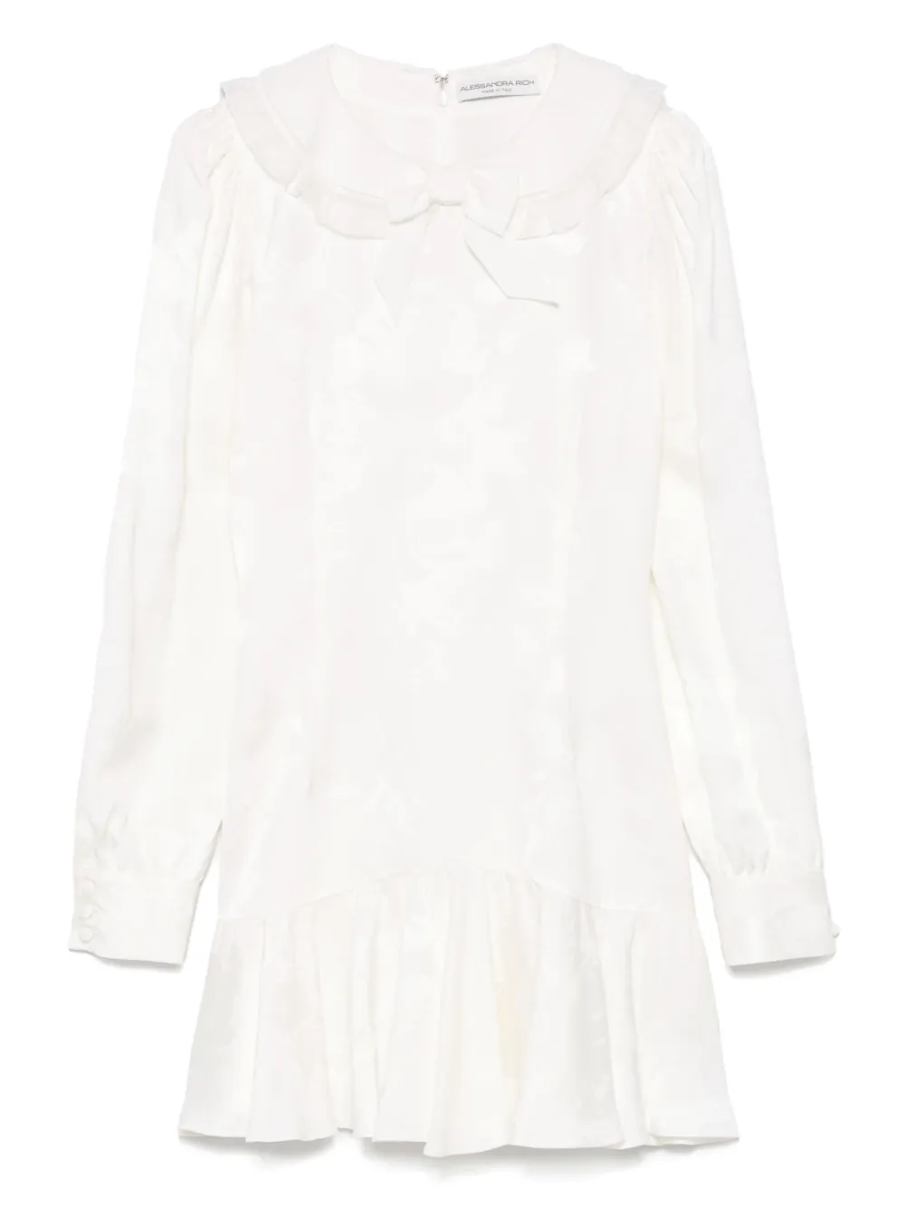 Платье мини Jacquare Alessandra Rich, белый
Платье мини Jacquare Alessandra Rich, белый