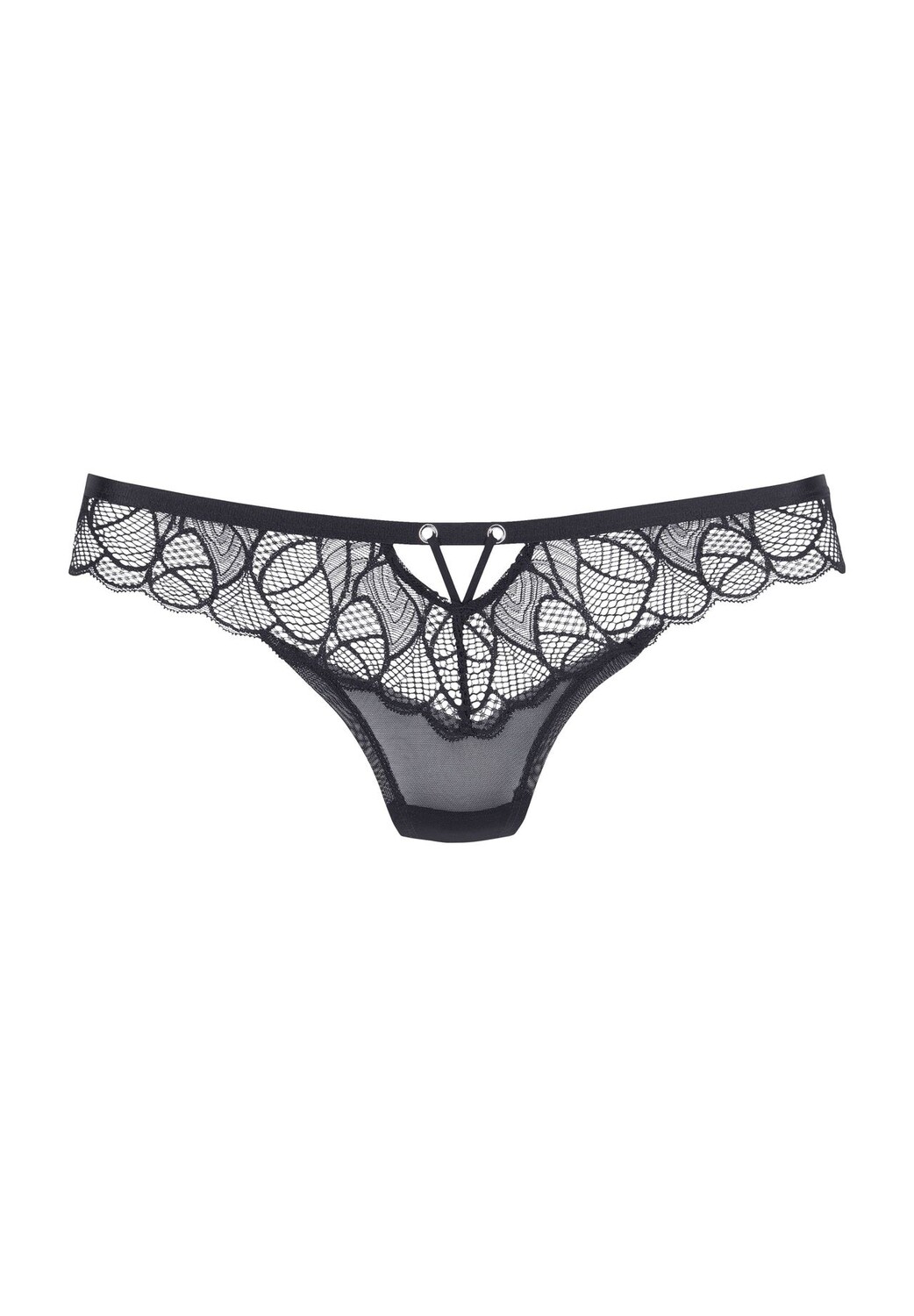 Стринги Alicia, кружевные, вырез, женские LASCANA, черный
Стринги Alicia, кружевные, вырез, женские LASCANA, черный