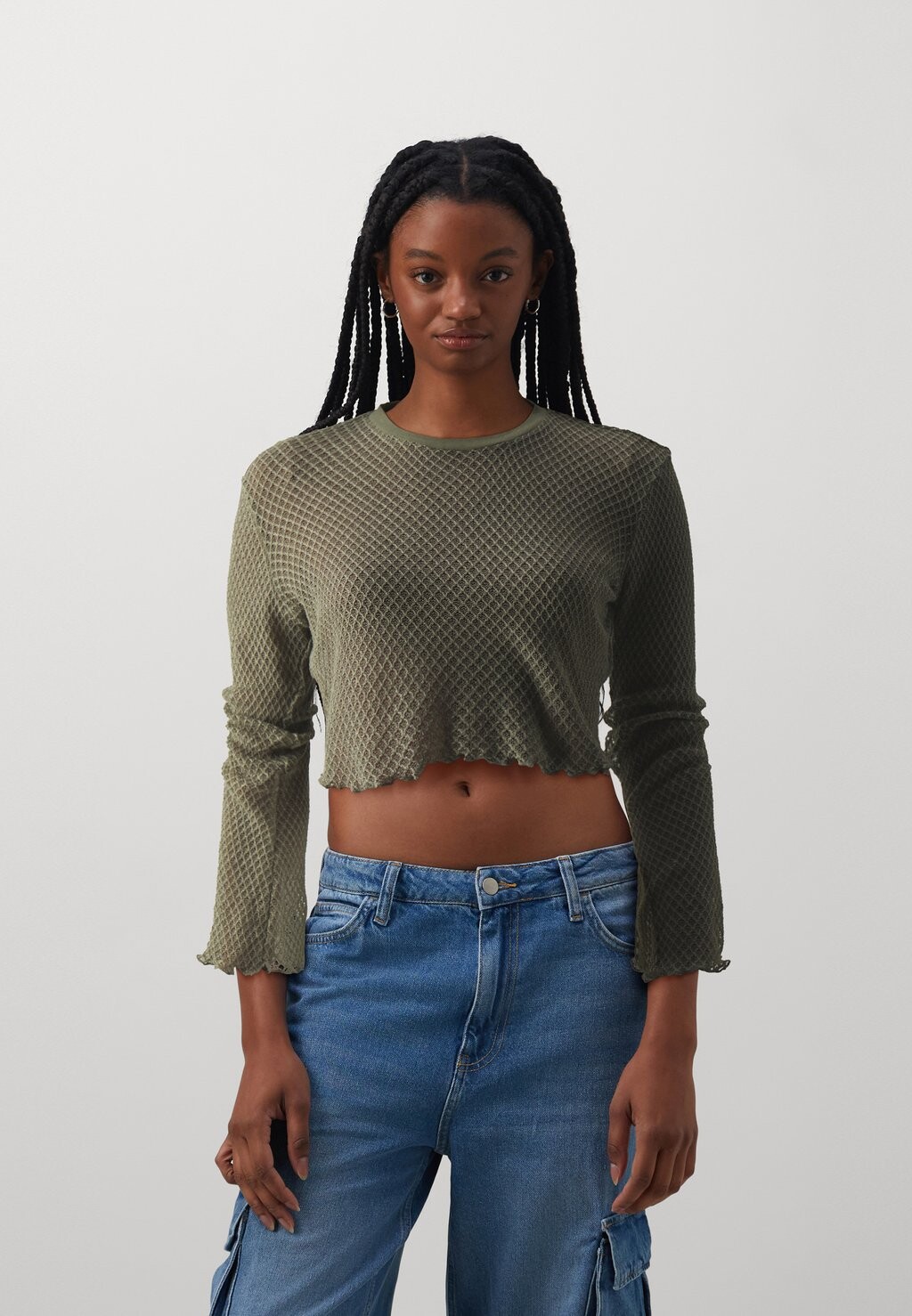 Футболка с длинными рукавами ONLLEA ONLY, хаки
Футболка с длинными рукавами ONLLEA ONLY, хаки