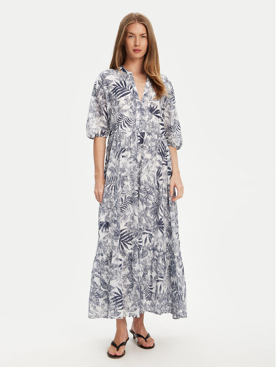 Летнее платье свободного покроя 4ENDDV0BT United Colors Of Benetton, синий
Летнее платье свободного покроя 4ENDDV0BT United Colors Of Benetton, синий