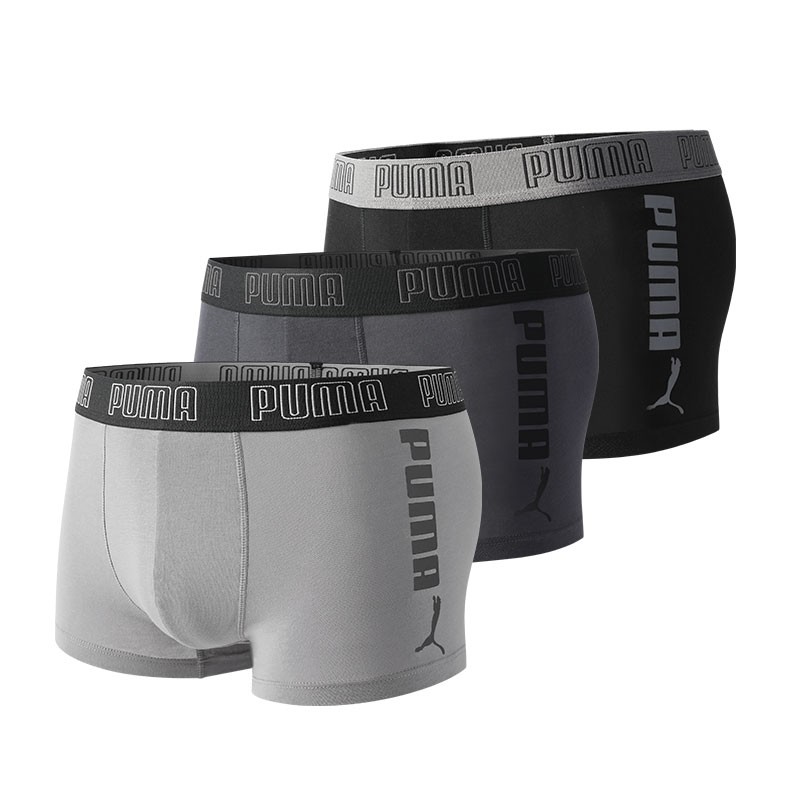 Мужские трусы-боксеры PUMA, черный/светло-серый/темно-серый
Мужские трусы-боксеры PUMA, черный/светло-серый/темно-серый