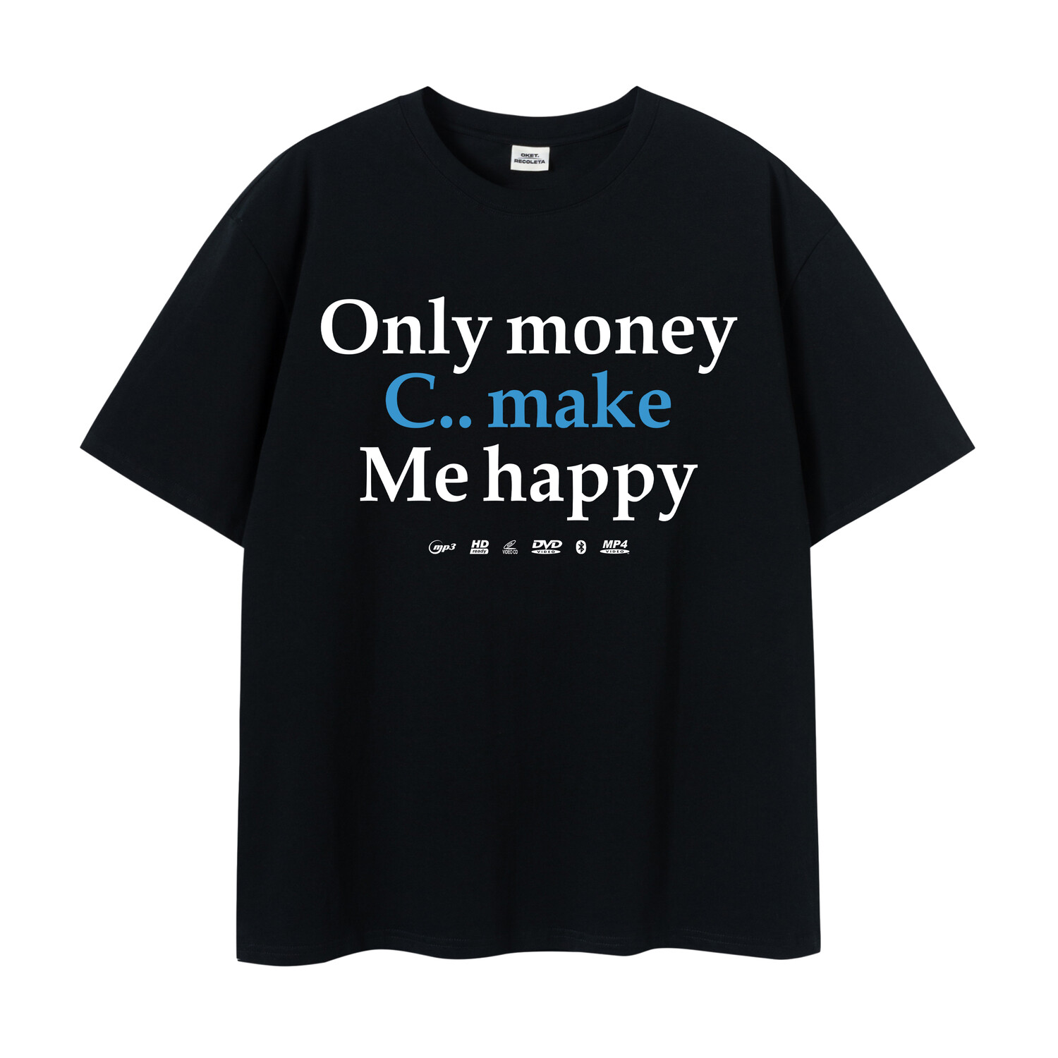 RECOLETA Футболка унисекс, Черный
RECOLETA Футболка унисекс, Черный