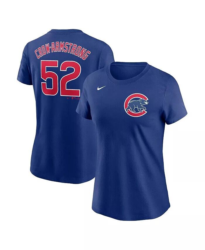Женская футболка Pete Crow-Armstrong Royal Chicago Cubs с именем и номером Nike, синий
Женская футболка Pete Crow-Armstrong Royal Chicago Cubs с именем и номером Nike, синий