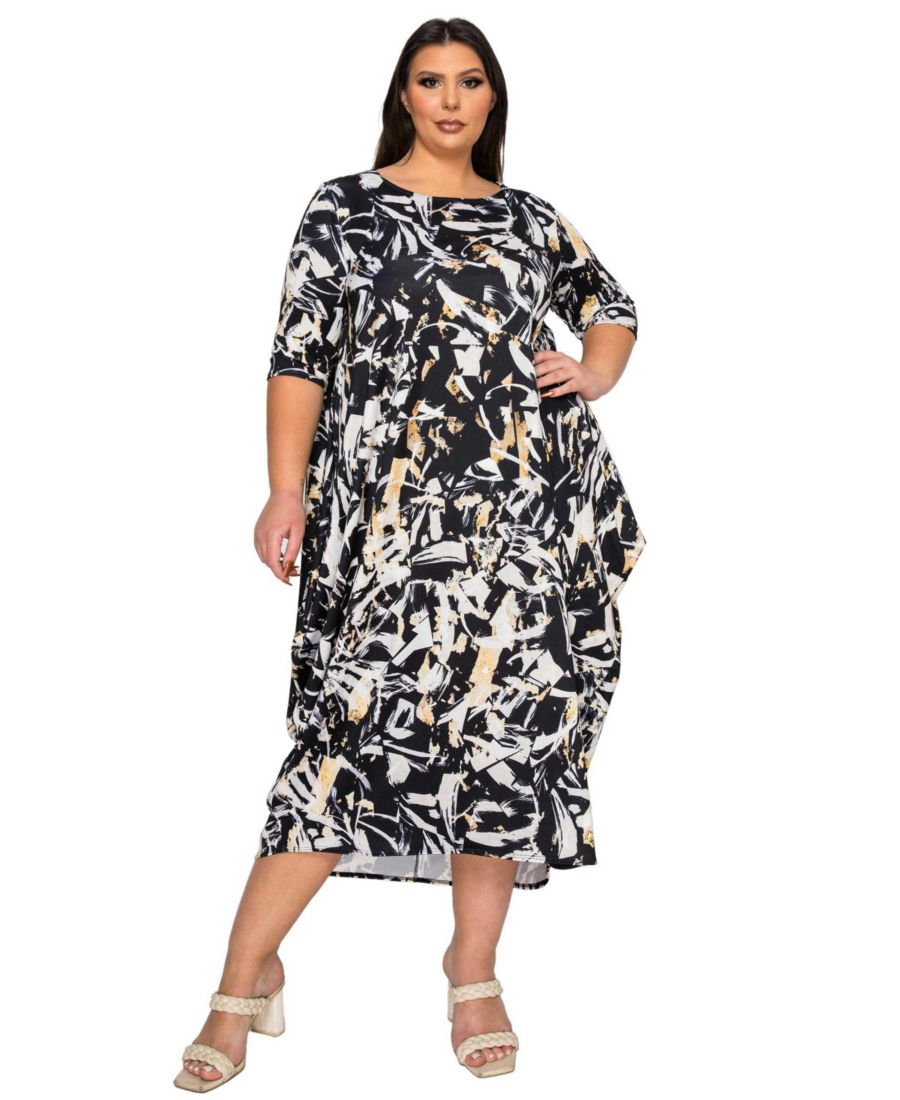 Платье Brielle с пышным подолом и карманами больших размеров L I V D, Black taupe
Платье Brielle с пышным подолом и карманами больших размеров L I V D, Black taupe