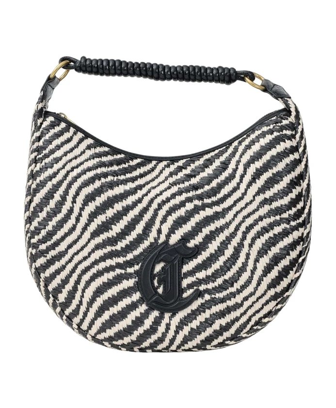 Бежевая сумка-шоппер Rafia Just Cavalli, черный
Бежевая сумка-шоппер Rafia Just Cavalli, черный