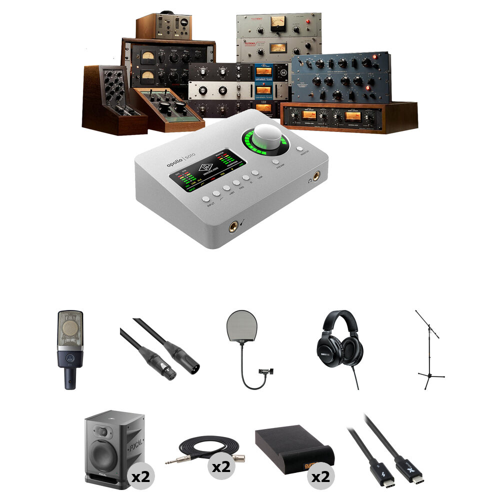 Universal Audio Apollo Solo USB Heritage Edition Desktop 2x4
Universal Audio Apollo Solo USB Heritage Edition Desktop 2x4