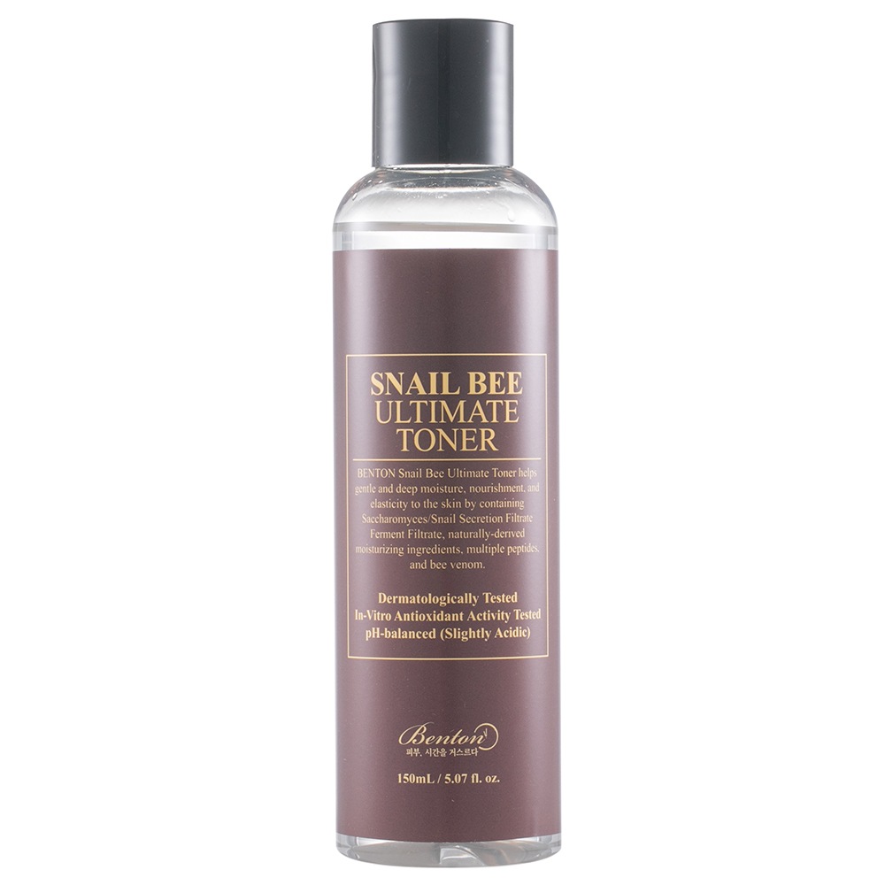 Тоник для лица snail bee ultimate toner Benton, объем 150 мл
Тоник для лица snail bee ultimate toner Benton, объем 150 мл